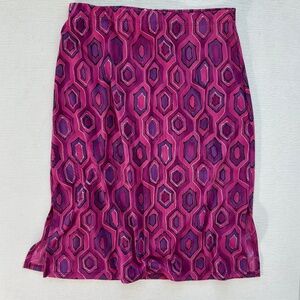Heart & Soul Y2K Geometric Skirt | Late 90s Vintage | Size Small